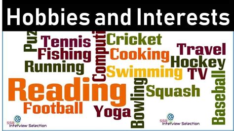 What Is Your Hobbies And Interests Benefits And Importance Defence