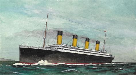 Rms Titanic Painting By The Collectioner Fine Art America