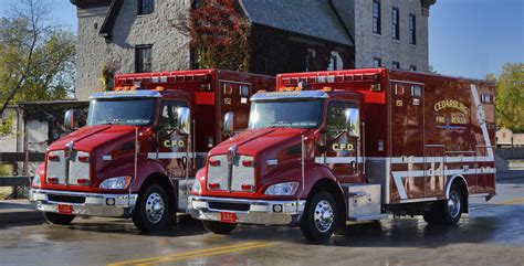 Ambulance 151 And 152 Cedarburg Fire Department
