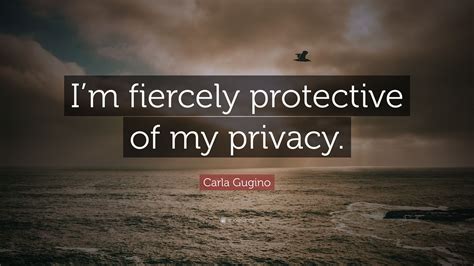Carla Gugino Quote “im Fiercely Protective Of My Privacy”