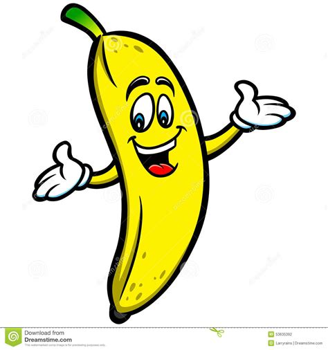 Picture Of A Cartoon Banana