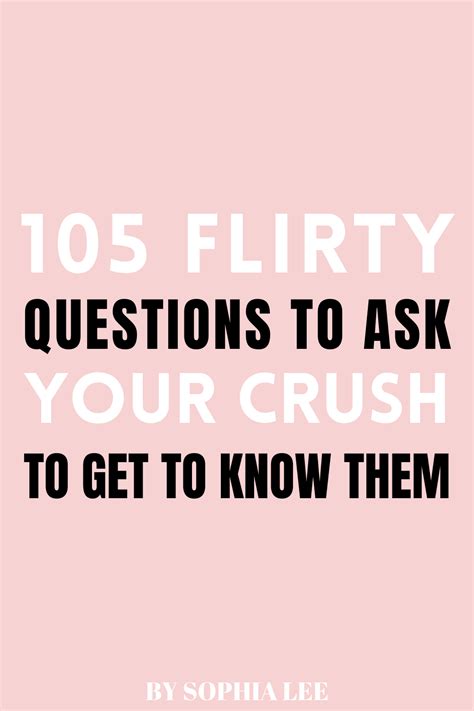 105 Questions To Ask Your Crush That Will Actually Start A Conversation