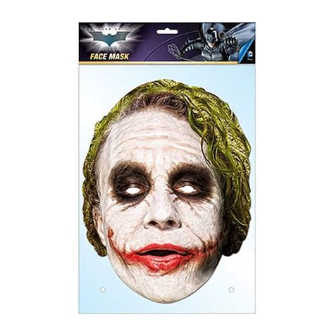 Buy Official Batman Joker Dark Knight Face Masks Fancy Dress Party Mask