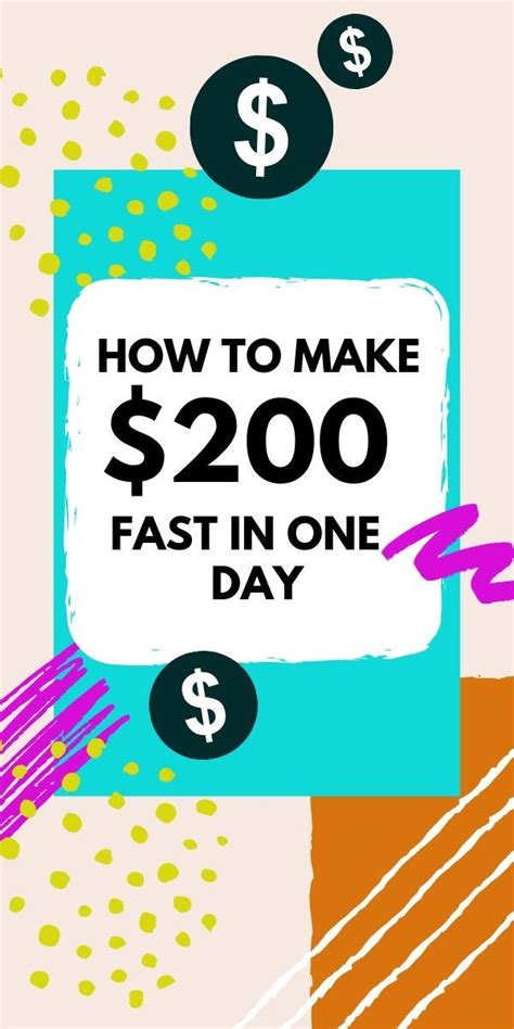 How to make 200 a day online. How To Make 200 Dollars Fast In One Day: Here Are 16 Ways ...