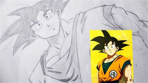 Full version how to draw anime: Learn drawing Goku easy with pencil | Easy drawing - YouTube