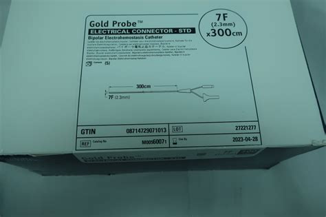 New Boston Scientific 6007 Bx Gold Probe Electrical Connector Std