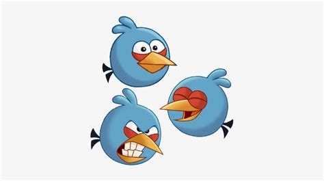 Blue Step By Step Angry Birds Drawing