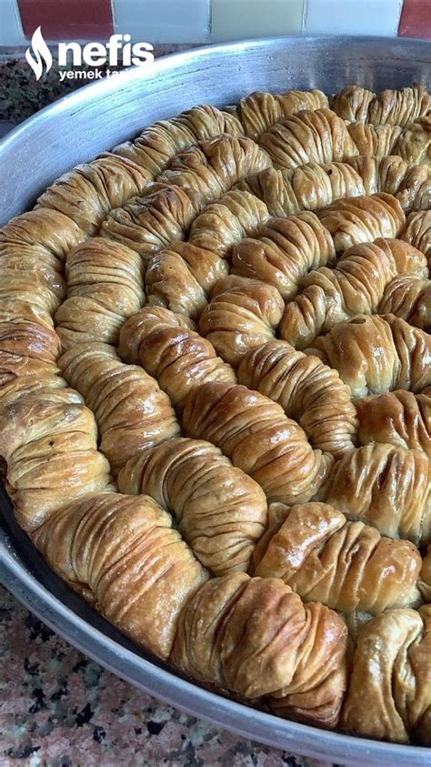 El Açması Cevizli Burma Baklava Nefis Yemek Tarifleri