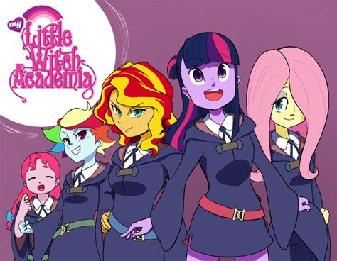 My Little Witch Academia My Little Pony Comic My Little Witch