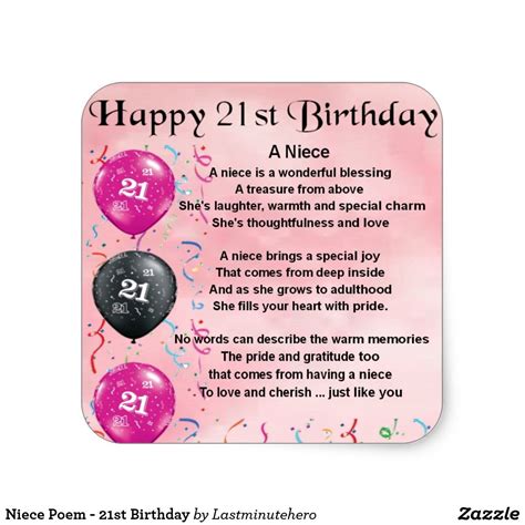 clean niece 21st birthday cards ideal happy birthday