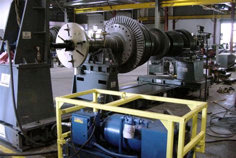 Steam Turbine Rotating Component Repair MD A Turbines