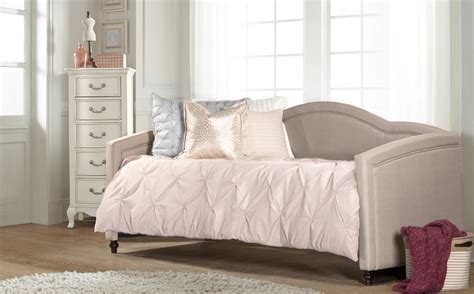 Hillsdale Furniture Jasmine All Purpose Upholstered Twin Daybed Dove Gray