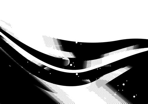 Abstract Black And White Background