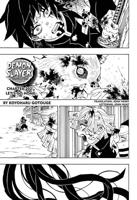 Demon Slayer Chapter 202 Demon Slayer Manga Online