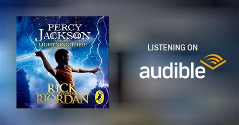 The Lightning Thief Percy Jackson Book 1 By Rick Riordan Audiobook