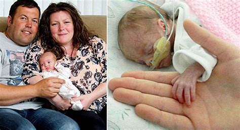 Baby Born At Just Weeks Defies Medical Odds To Be Allowed Home Two Weeks Before Her Due