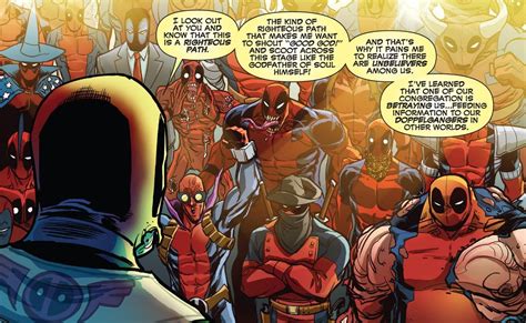 deadpool corps evil multiverse marvel comics database deadpool deadpool funny superhero