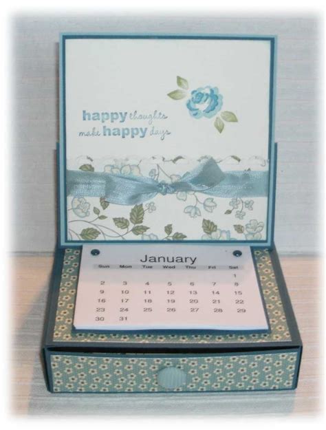 Kims Crafts And Cards Calendar Box