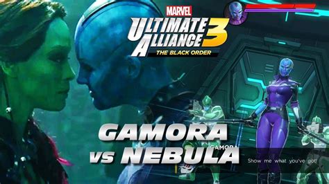 Gamora Vs Nebula Marvel Ultimate Alliance 3 Youtube