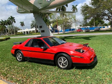 1986 Pontiac Fiero Gt 4 Speed Manual V6 Only 67000 Miles Very Clean No