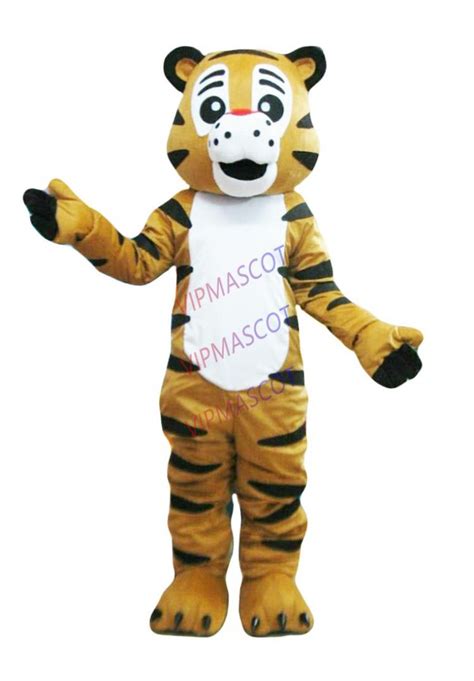 Halloween Tiger Mascot Costume Suits Cosplay Party Game Clothing