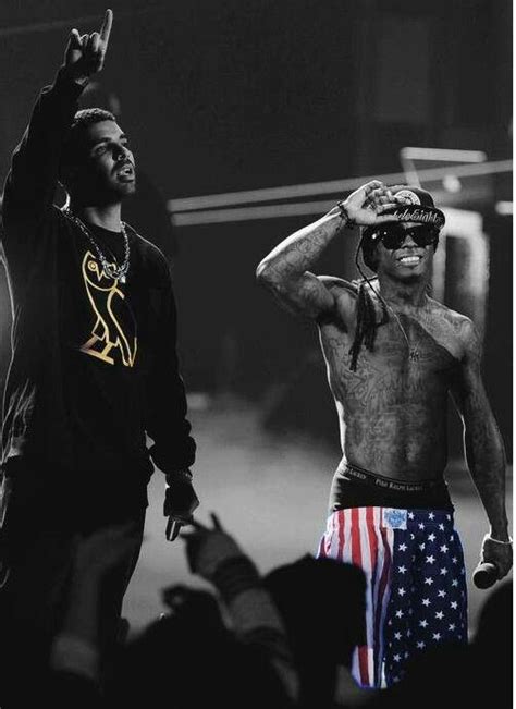 Lil Wayne And Drake Follow Lil Wayne On Thebrainmusic Or Visit