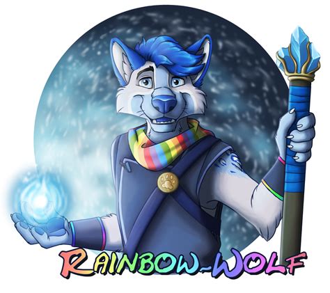 Rainbow Wolf — Weasyl