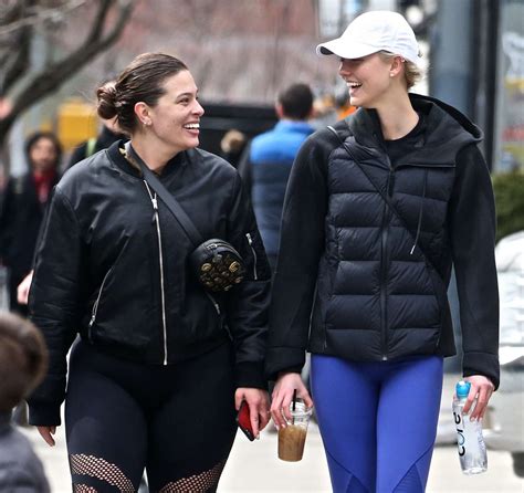 Ashley Graham And Karlie Kloss In Tights 06 Gotceleb