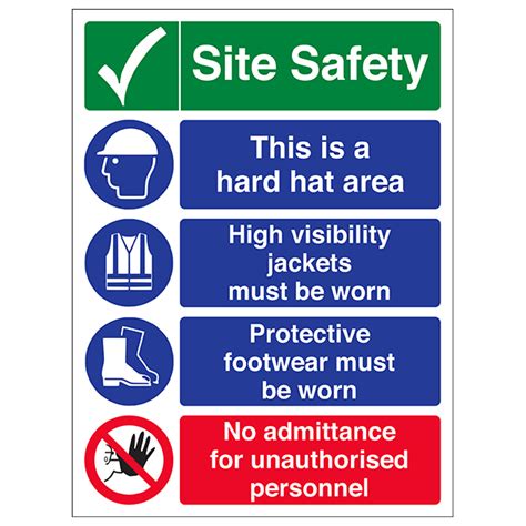 Click here to get an answer to your question safety sign for construction site in hindi. Site Safety Prohibition | Hazard Signs | Safety Signs ...