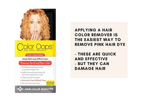 How To Get Pink Hair Dye Out Of Hair Natural Hacks That Dont Involve