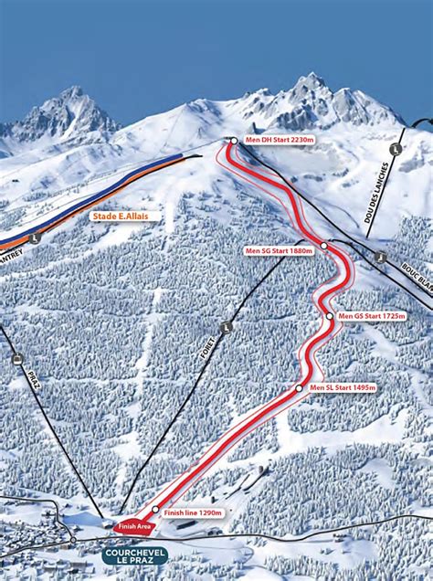 Courchevel France Set To Unveil New Downhill Course Snowbrains