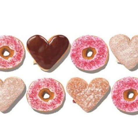 Yes Dunkin Donuts Has Heart Shaped Valentines Donuts Pink Coffee