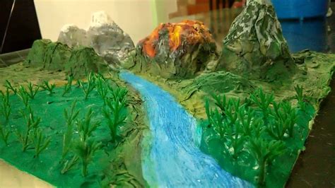 La Mejor Maqueta De Relieve😲🏔 Youtube