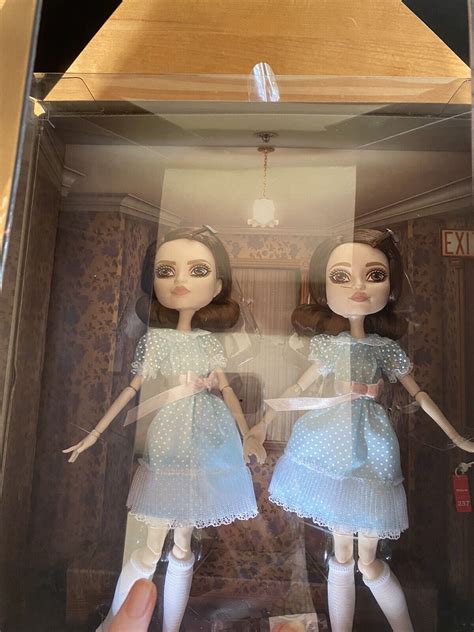 Monster High The Shining Grady Twins Skullector Collector Dolls Mattel