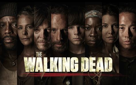 The Walking Dead Characters Poster 2560 X 1600 Widescreen Wallpaper