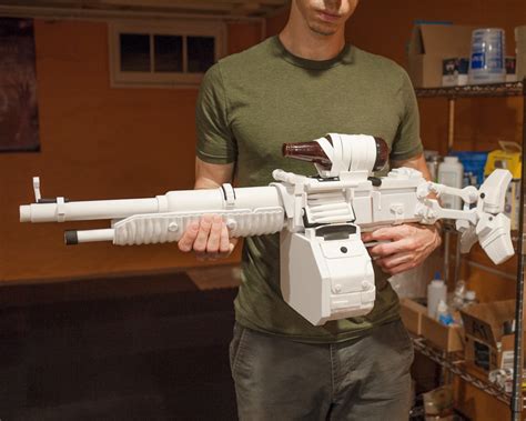 Bandit Assault Rifle From Borderlands 2 Concept Art — Modulus Props