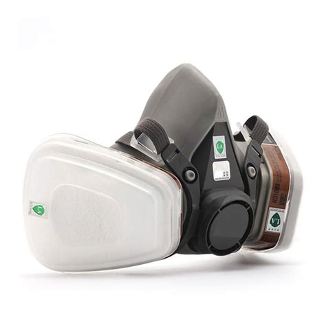 Good Quality 6200 Respirator Gas Mask Set10pcs Filter Cotton Chemical