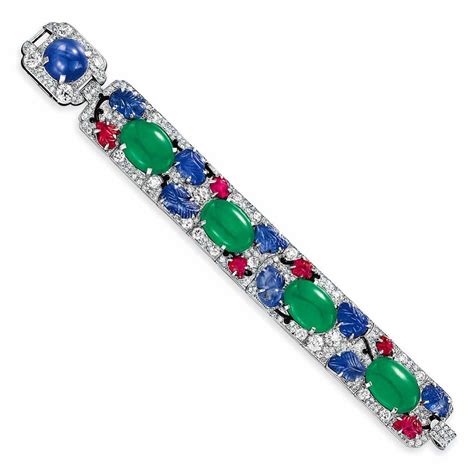 Christies Jewellery On Instagram “highly Rare Tutti Frutti Bracelet