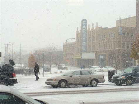 Snowy Windy Cold Weather Expected In Flint Area Today