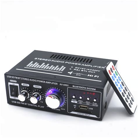 Aliexpress Com Buy V V Mini Audio Amplifier Lcd Display Hifi Audio Stereo Power