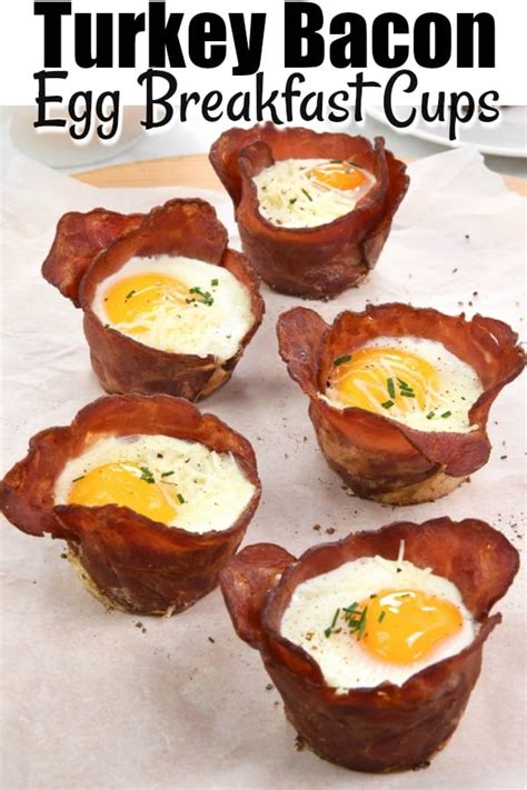 Turkey Bacon And Egg Breakfast Cups The Flying Couponer