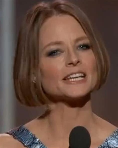 Golden Globes 2013 Jodie Foster Comes Out As Gay In Emotional