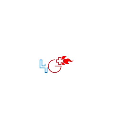 4g Lte Logo Icon Illustration Mobile Information Illustration Vector