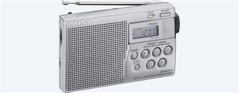 Rádio Digital Portátil Icf M260 Sony Portugal