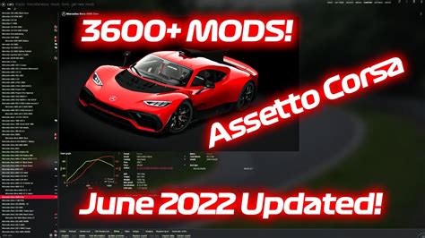 Assetto Corsa All Car Mods 2022 3600 Mods June Updated Assetto