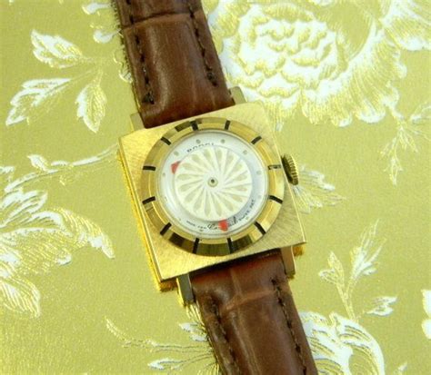 Amazing Kaleidoscopic Art Deco Wrist Watch Vintage Ladies Kaleidoscope