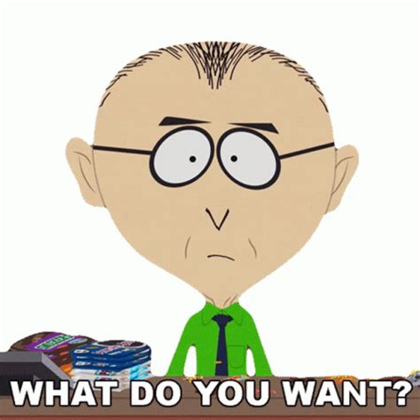 What Do You Want Mr Mackey Sticker What Do You Want Mr Mackey South Park Discover Share Gifs