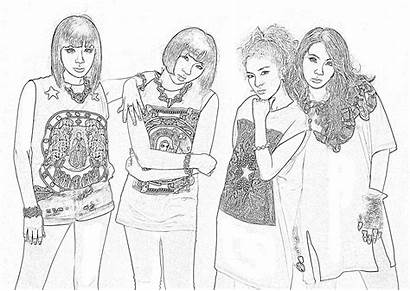 Kpop Coloring Pages Chibi Fangirl Own Very