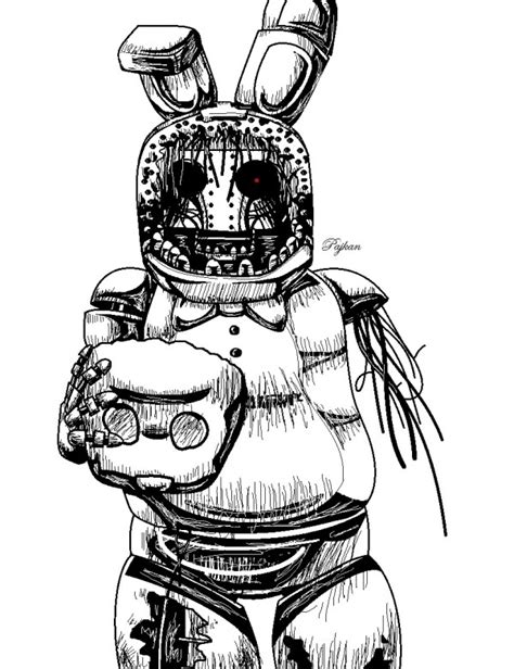 26 Best Ideas For Coloring Bonnie Fnaf Coloring Pages
