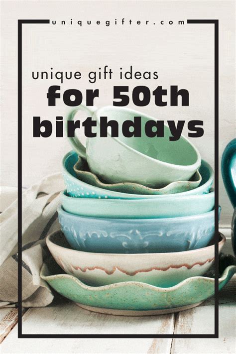 The best birthday gifts for her are oftentimes unusual, not always practical, and are always the ones remembered for years. Unique Birthday Gift Ideas For 50th Birthdays - Unique Gifter